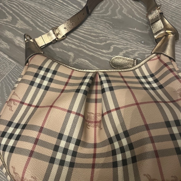 Burberry Ryder Haymarket Hobo - Picture 6 of 12